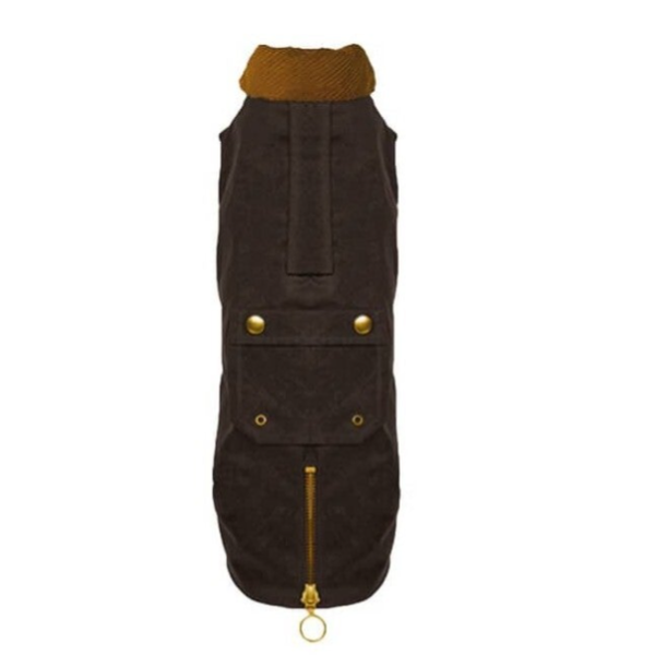 TQEL - Barbour Brown dogcoat