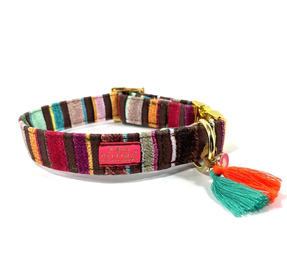 PELLINA - Halsband Rainbow Cocoa