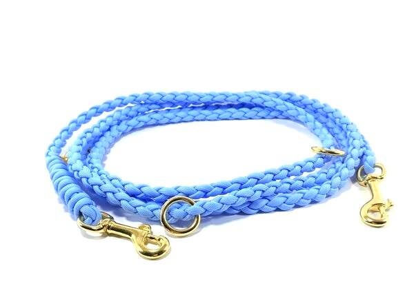 ATELIER AIME - Handvrije verstelbare gevlochten lijn Polar Blue