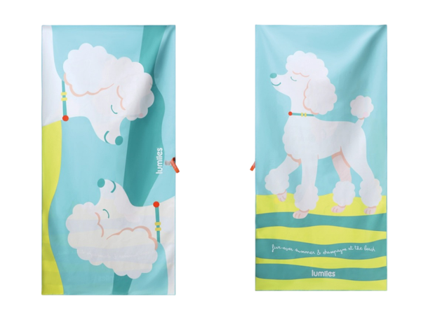 Beach Towel Poedel - Limonade