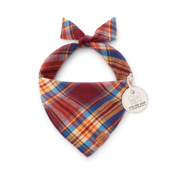 Marlow Plaid Flannel Dogbandana
