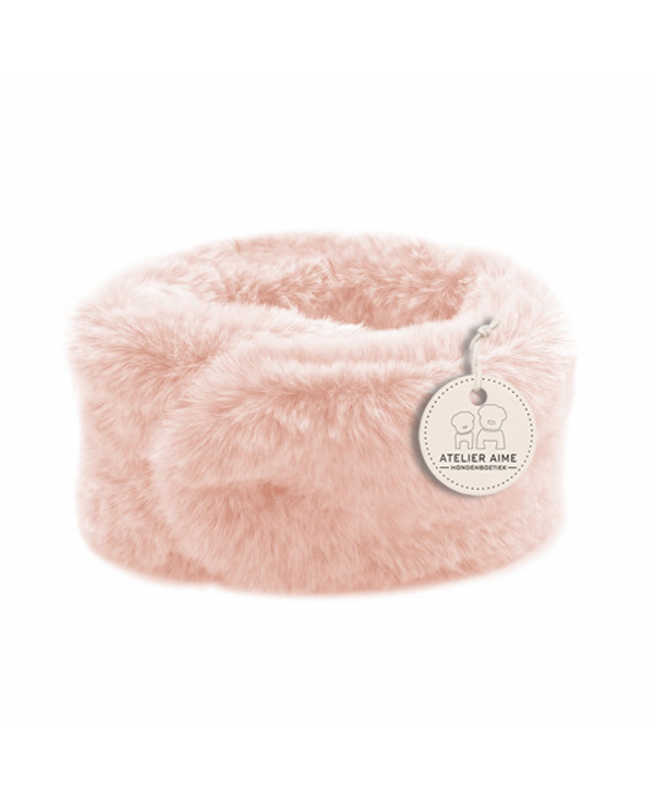 MILK AND PEPPER - Snood - Fourrure Rose
