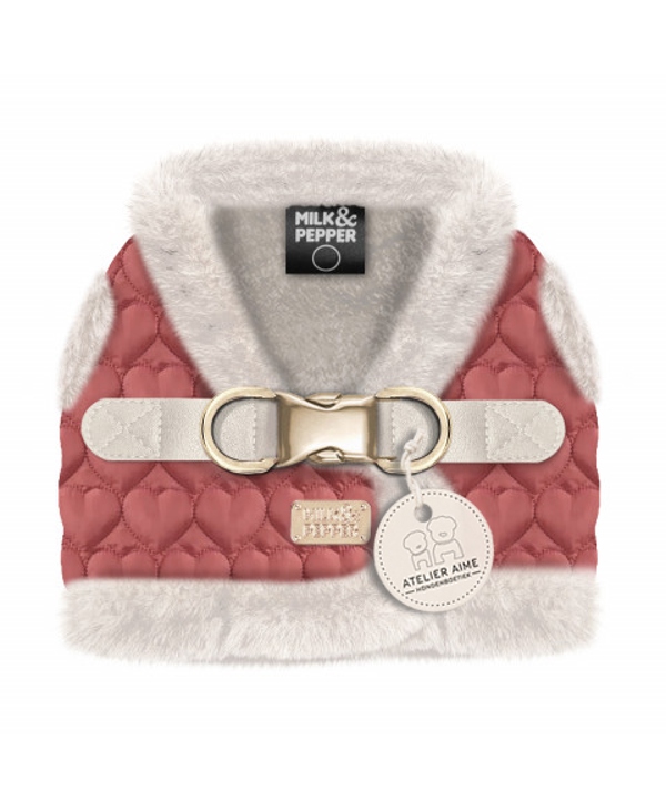 MILK AND PEPPER - Solene Harnais Terrarosa / Cream Fur