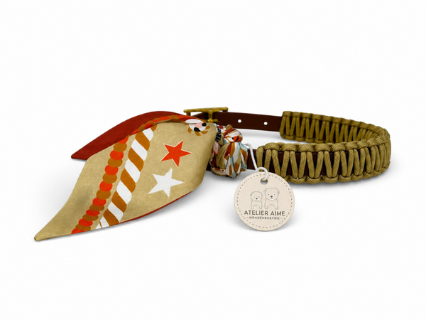 Foulard Collar - Moonlit Moss