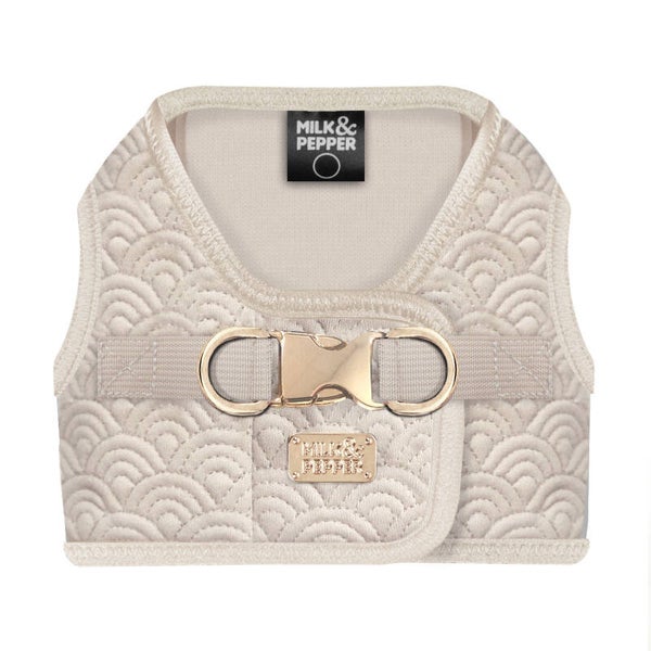 MILK AND PEPPER - Harnais Jacket Boutis Taupe