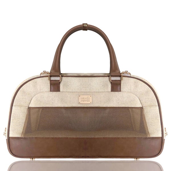 MILK AND PEPPER - Draagtas Komodo Lin Chocolat