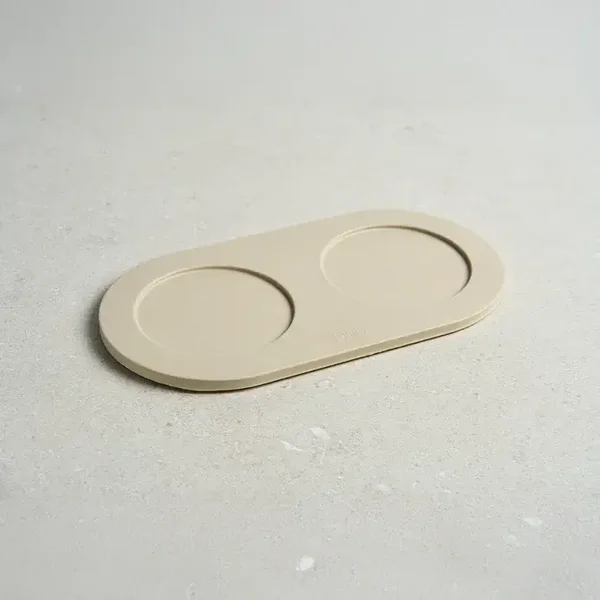 PINO - Plateau - Owl Greige - egaal