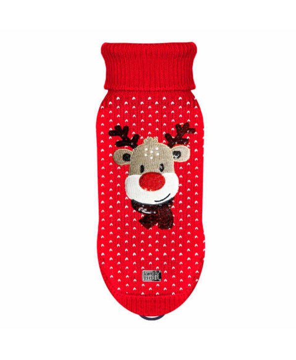 KERST - Pull Rouge Renne