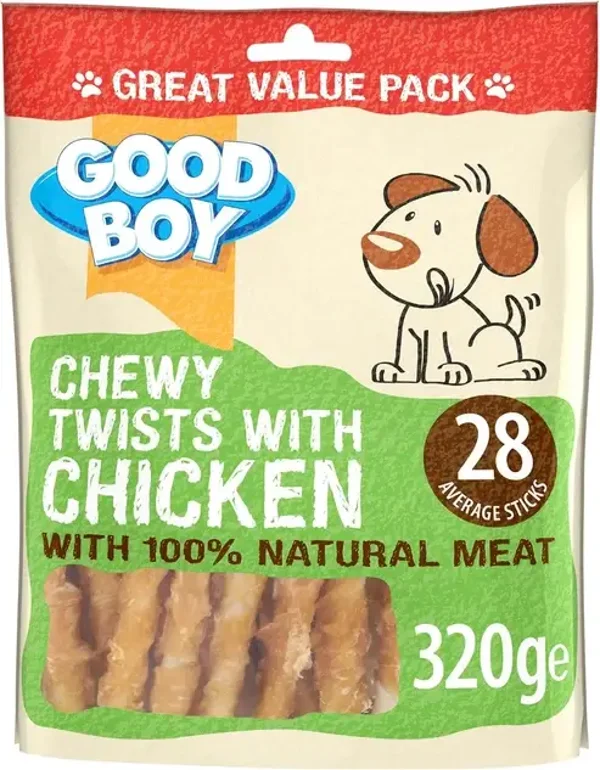 Good Boy Chewy Chickn Twists 320g