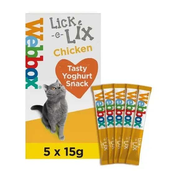 Webbox Lick - e - Lix with chicken 5x15g