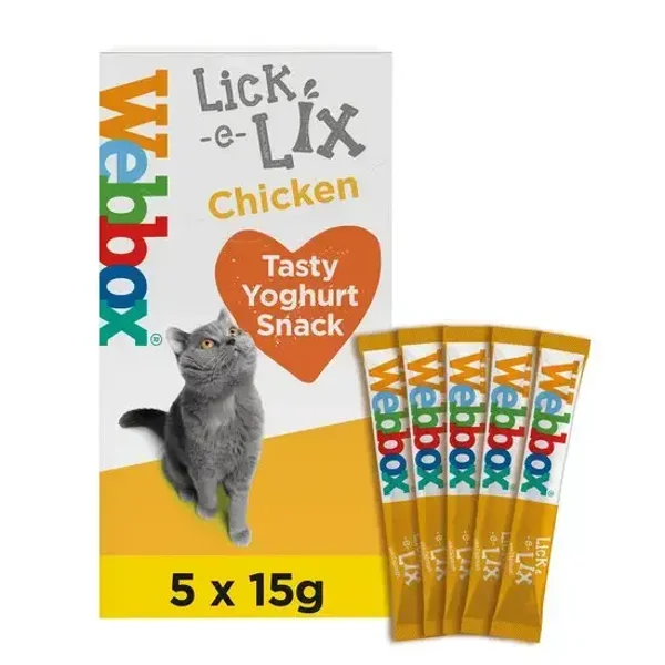 Webbox Lick - e - Lix with chicken 5x15g