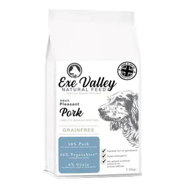 Exe Valley Grain Free Pork 1.8kg