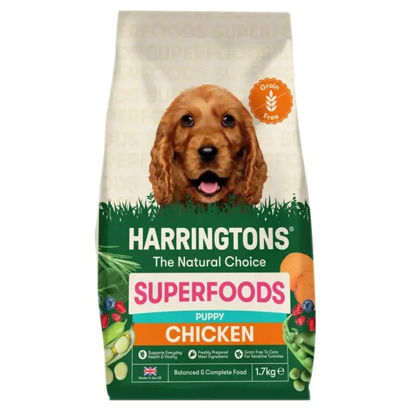Harrington's Puppy GF Super foods Chicken 1.7kg
