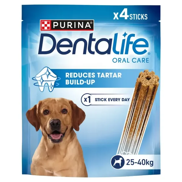 Purina Dentalife Daily Oral Care - Large Dog x4 sticks