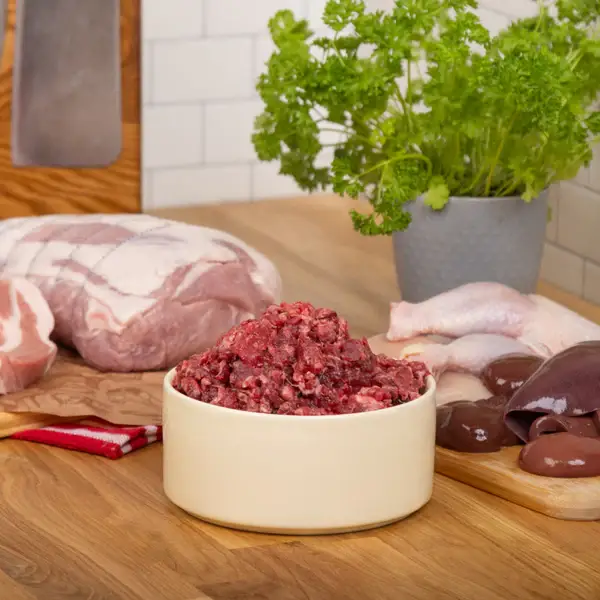 The Dogs Butcher Pork mince with chicken 80-10-10 (1kg)
