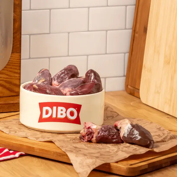 The Dog Butcher 1KG Turkey Hearts