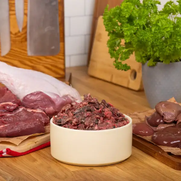 The Dogs Butcher- Venison, beef and turkey 80-10-10 - 1kg