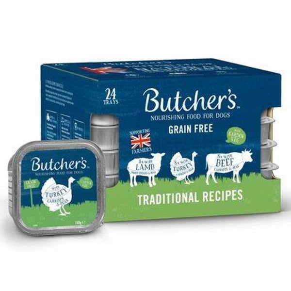 Butchers Traditional Mixed Pack 24x150g trays