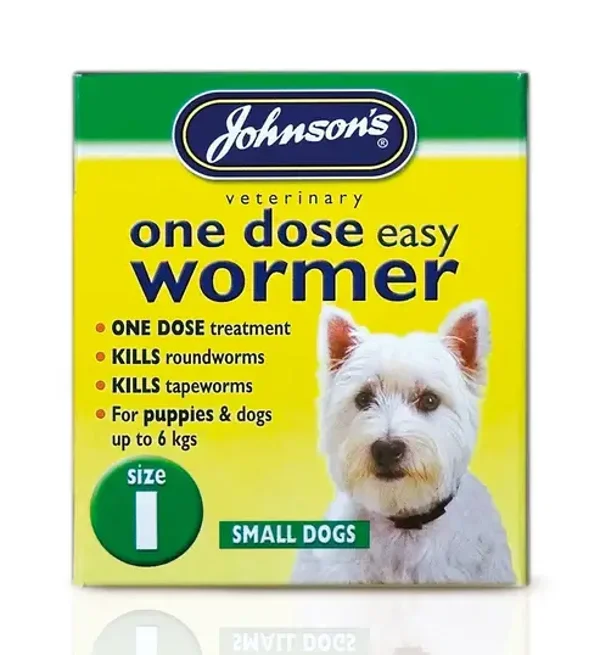 Johnsons One Dose Wormer Size 1