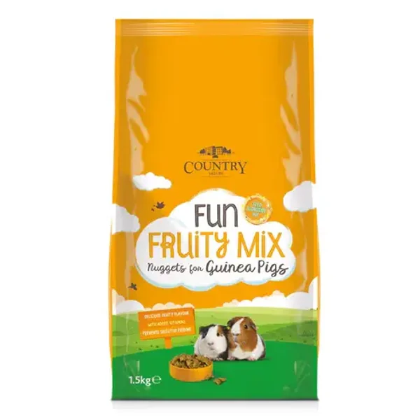 Country Value Fruity Mix Guinea Pig Nuggets 1.5kg