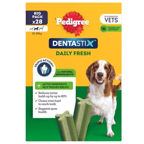 Pedigree Dentastix Fresh Medium Dog 28sticks
