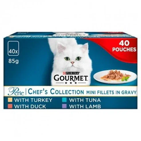 Gmet Perle Chefs Collection Mix 40x85g in gravy