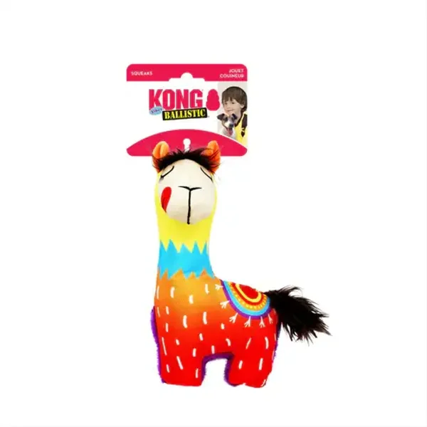 KONG Ballistic Vibez Llamas Assorted Small/Medium