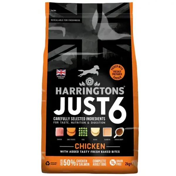 Harrington's Just 6 Chicken 2kg (grain free)