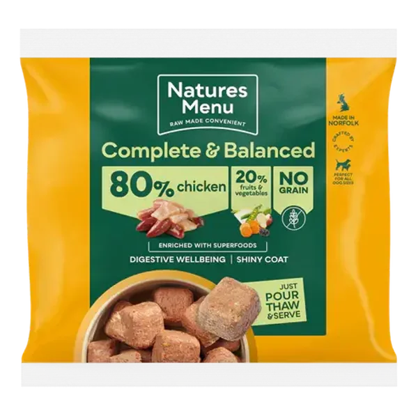 Natures Menu Complete & Balanced 80/20 Chicken 1kg