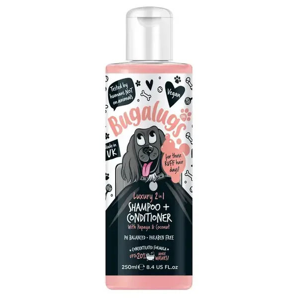 Bugalug Luxury 2in1 shampoo and conditioner 250ml