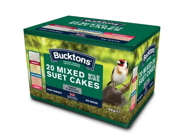 Buckton's suet mix suet cakes x20 pack