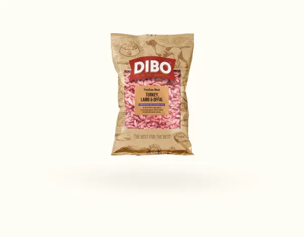 DIBO Free Flow Mince Turkey, Lamb & Offal 80.10.10 1kg
