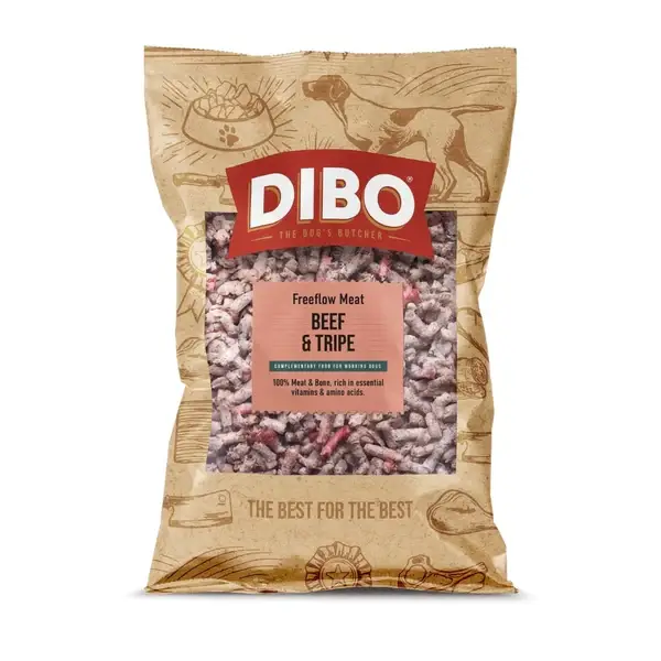 DIBO Free Flow Mince Beef and Tripe 1kg