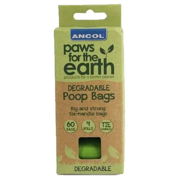 Ancol Recycled Plastic poop bags x60
