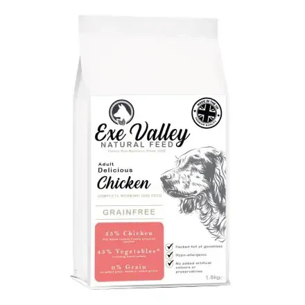 Exe Valley Grain Free Chicken 1.8kg