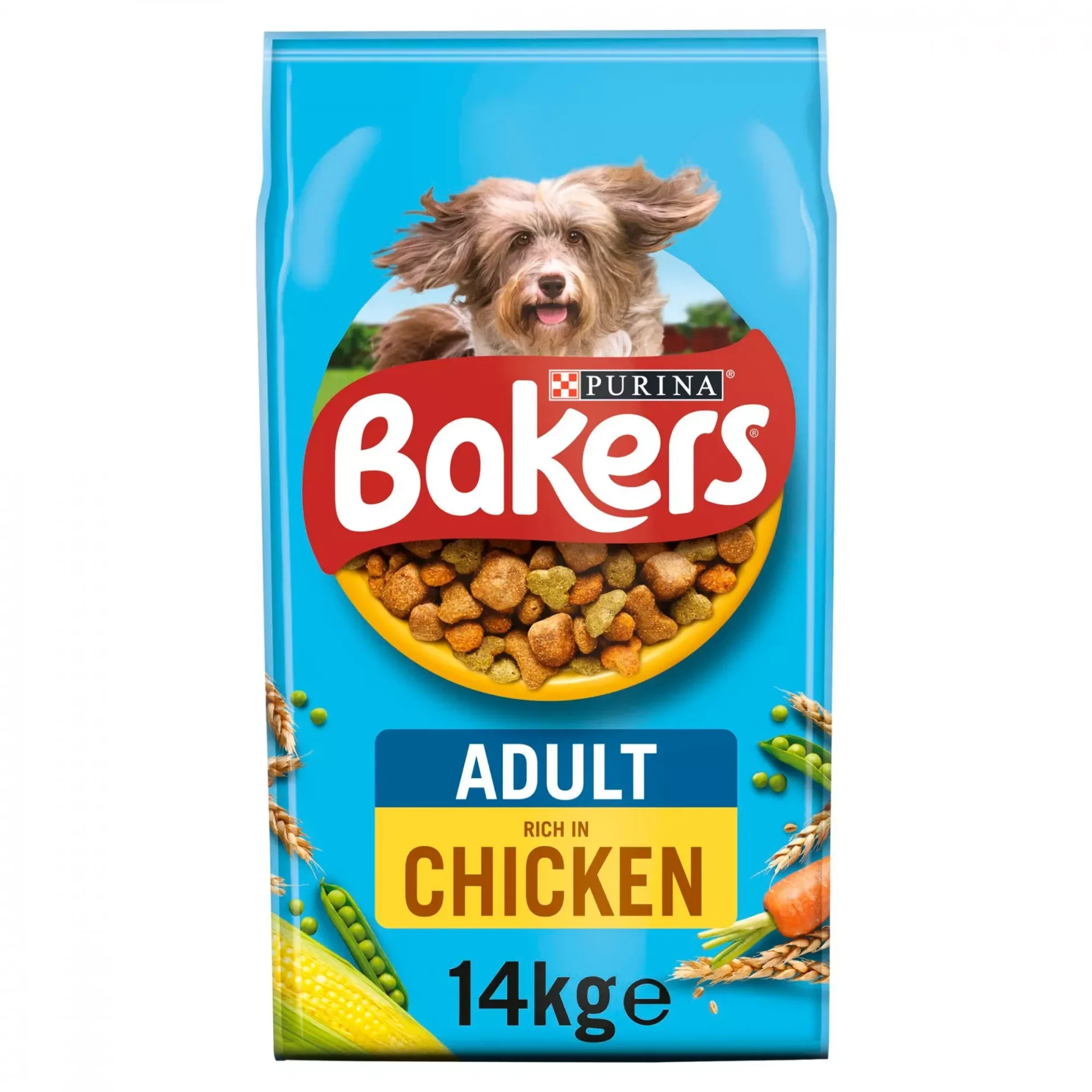 Bakers with tasty chicken and country vegetables 14kg