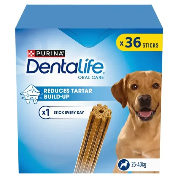 Purina Dentalife Large Dog 36sticks