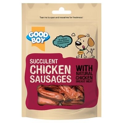 Good Boy Chicken Sausages 75g