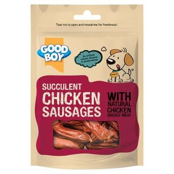 Good Boy Chicken Sausages 75g