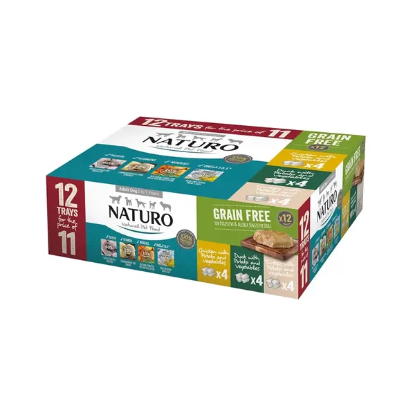 Naturo grain free Poultry Selection x12 400g trays