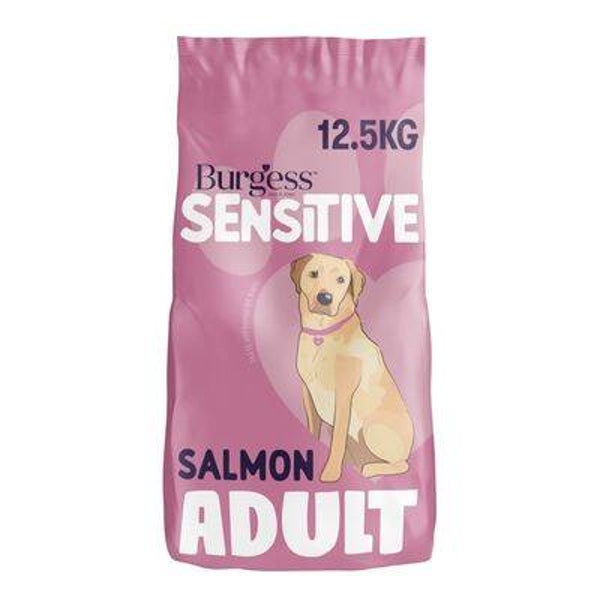 Burgess Sensitive- Salmon Adult complete  12.5kg