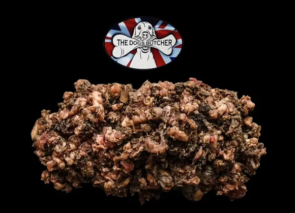 The Dogs Butcher Ox tripe with duck 80-10-10 (1kg)
