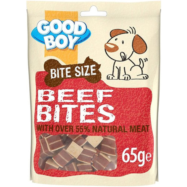 Good Boy Deli Beef Bites 65g