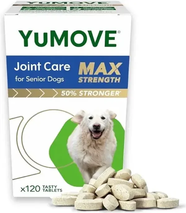 YuMOVE MAX strength Joint Care For Senior Dogs x120 tabs