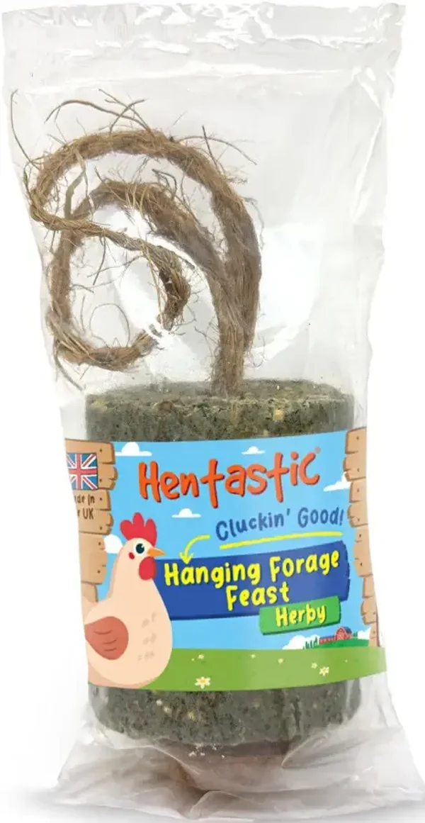 Hentastic hanging forage treat 400g