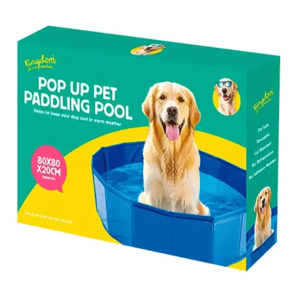 Kingdom Pop Up Paddling Pool 80x21cm