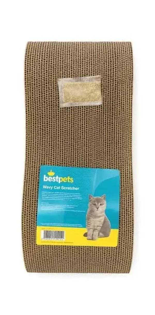 Best Pets Wavy Cat Scratcher