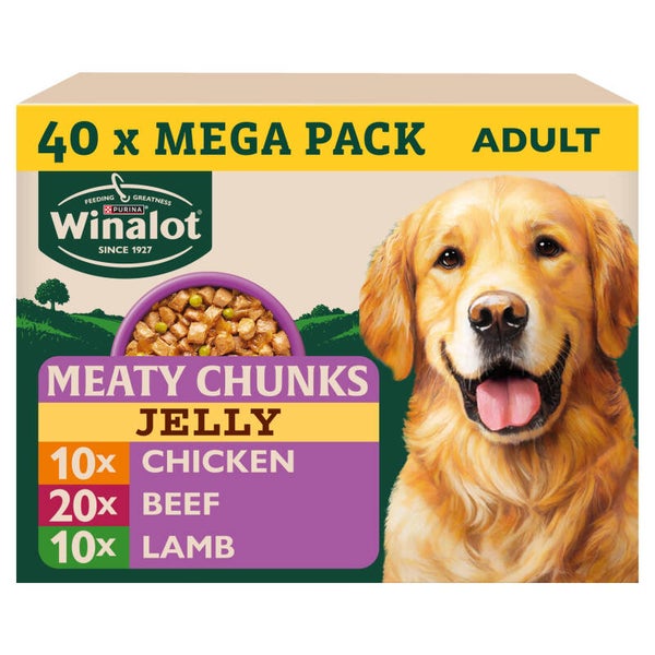 Winalot Meaty Chunks in Jelly x40