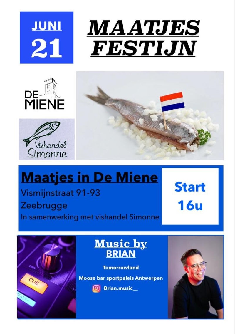 Affiche Maatjesfestijn