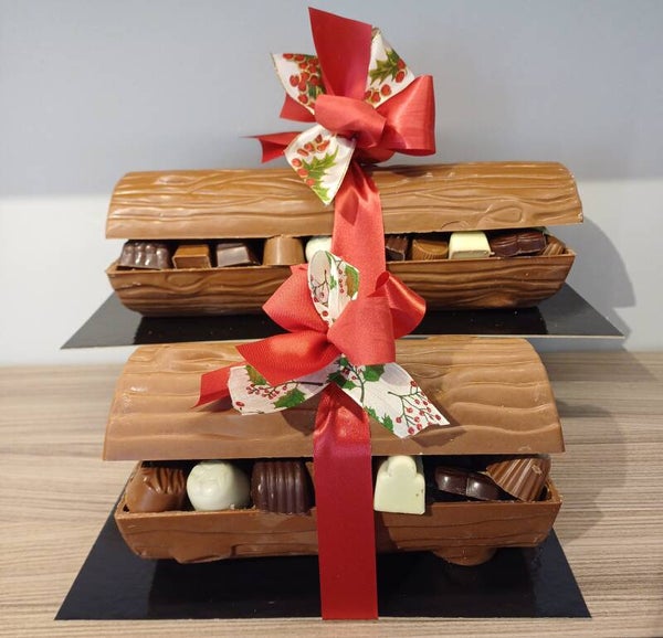 Buches in Chocolade